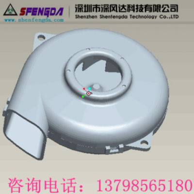 扫地机风机 吸尘器专用风机 高转速高风压低耗无刷直流鼓风机图2