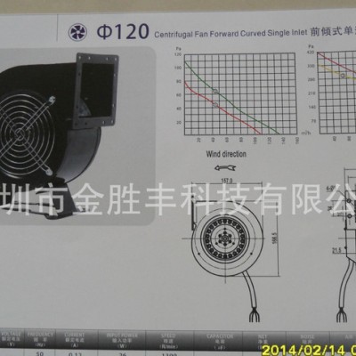 120外转子离心风机、120小型工频离心风机、120交流鼓风