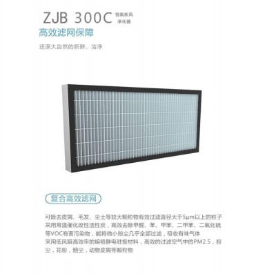 家用壁挂式恒氧新风净化器  ZJB-300C新风净化机